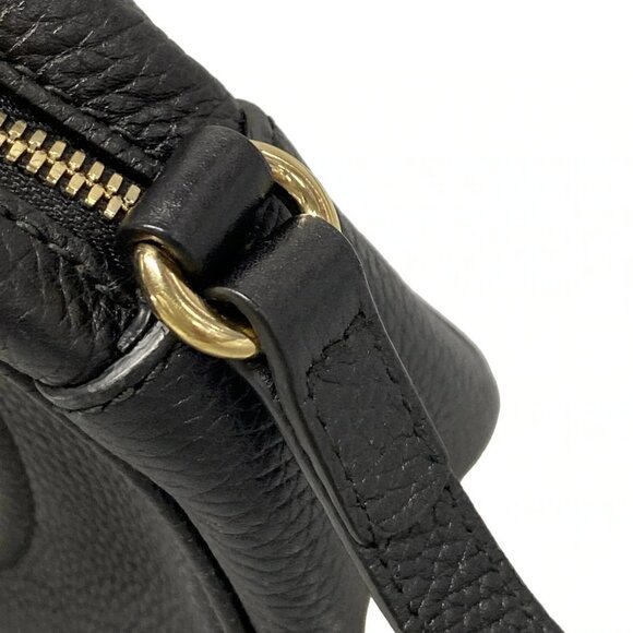 Auth GUCCI Soho 308364 Black Leather - Shoulder Bag - Picture 11 of 16